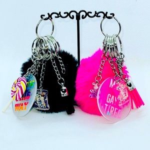 Pride Keychain puffs 🌈